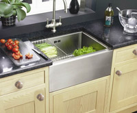 BELFAST1.0SS - stainless butler sink