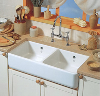 Shaw's Rivington double butler sink