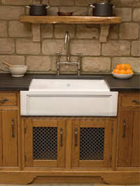 Shaw's Rivington double butler sink