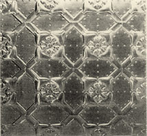 Reproduction  pressed metal ceiling tile