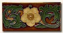 Reproduction Art Nouveau Tile V1B