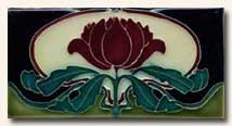 Reproduction Art Nouveau Tile V5A